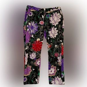 Tahari Capri-ish Pants Size 2-Colorful, Low Rise; Great Condition!